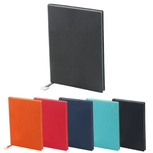 Metal Ayraçlı Deri Defter