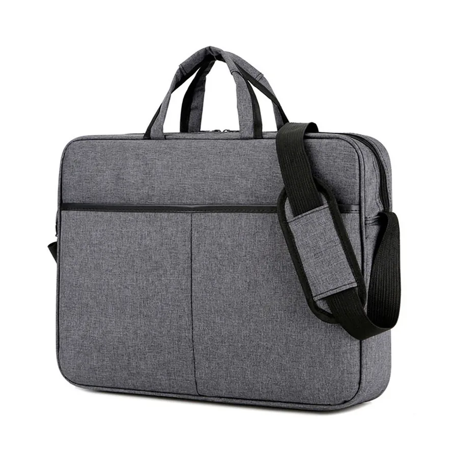 Gri Laptop Evrak Çantası