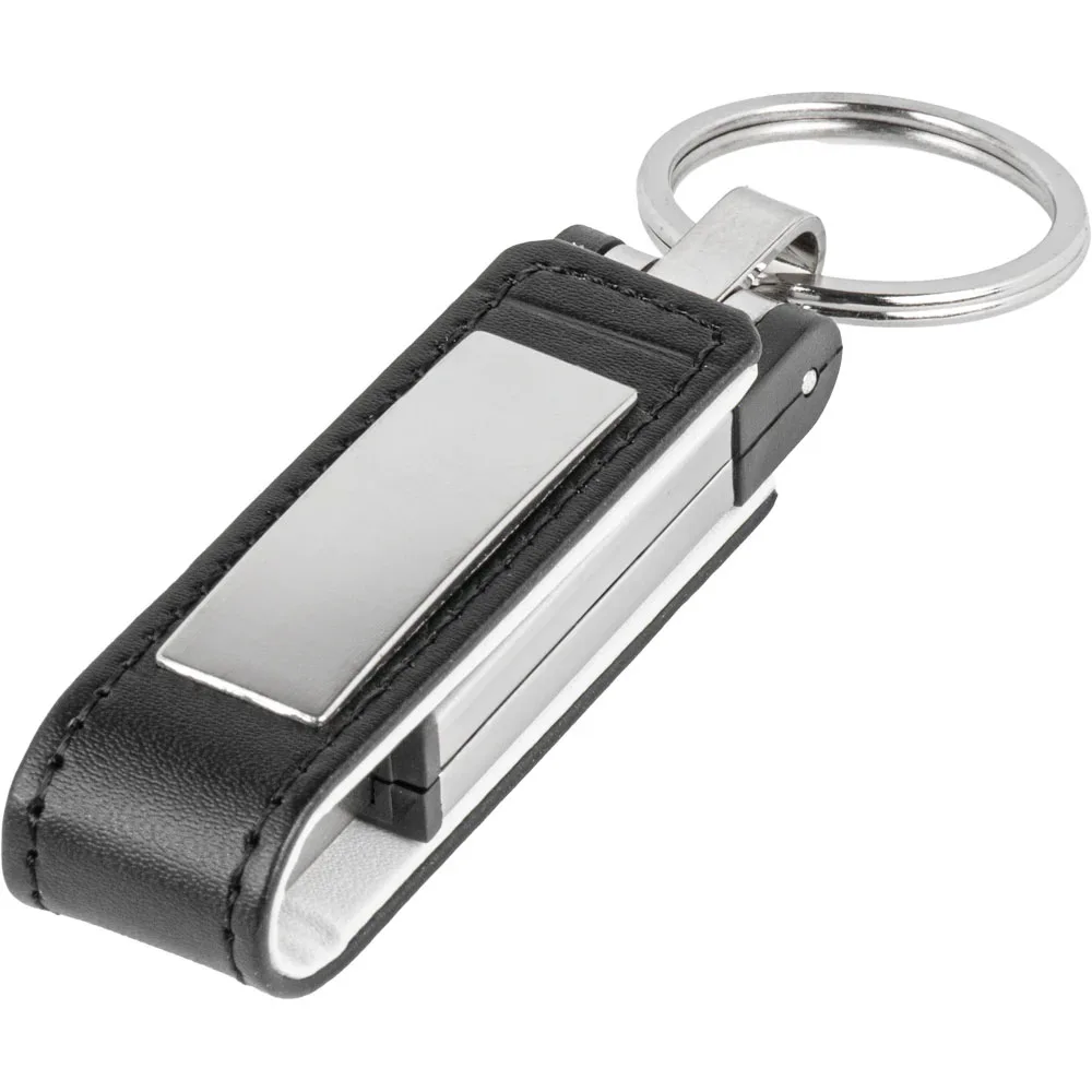 Metal Kutulu Deri USB